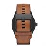 Image 6 : NEW DIESEL RASP BROWN LEATHER GRAY DIAL 46MM WATCH