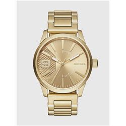 NEW DIESEL RASP GOLD COLOR 46MM WATCH. MSRP $240