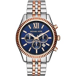 NEW MICHAEL KORS LEXINGTON TRIPLE CHRONO MSRP $385