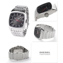 NEW GENUINE DIESEL ST. STEEL WATCH. MSRP $229