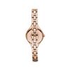 Image 10 : NEW EMPORIO ARMANI LADIES ROSEGOLD MOTHER-OF-PEARL