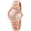 Image 2 : NEW MICHAEL KORS ROSE GOLD TONE CRYSTAL DIAL WATCH