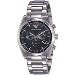 NEW ARMANI SPORTIVO 42MM ST.STEEL WATCH. MSRP $482