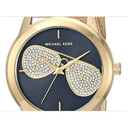 NEW MICHAEL KORS 38MM GOLD TONE WATCH MSRP $499