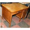Image 1 : VINTAGE WOOD DESK 42X28X31 - FURNITURE