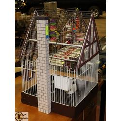 FEATHER STONE BIRD CAGE 16X16