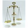 Image 1 : VINTAGE ANTIQUE BRASS, MARBLE & GLASS SCALE OF