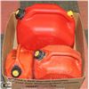 Image 1 : LARGE BOX OF 3 GAS JERRY CANS - 20 LITRE