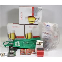 BOX WITH 4 NEW BOXES WITH 2 SPIEGELAU