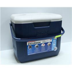 COLEMAN EXCURSION 30 QT COOLER - KEEPS