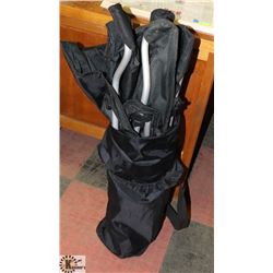 OVERSIZE FOLDING CAMP CHAIR WITH SIDE