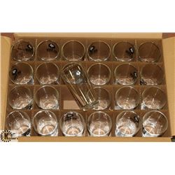 CASE OF 24 BIG ROCK 16OZ BEER GLASSES