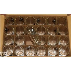 CASE OF 24 BIG ROCK 16OZ BEER GLASSES