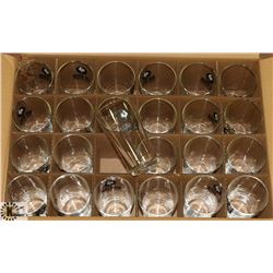 CASE OF 24 BIG ROCK 16OZ BEER GLASSES