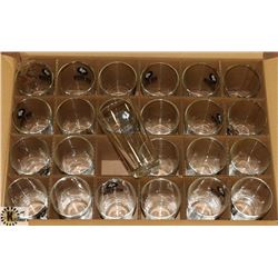 CASE OF 24 BIG ROCK 16OZ BEER GLASSES