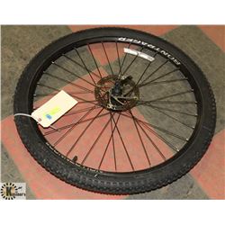 BONTRAGER FRONT DISC WHEEL, 29" X 2.2 TIRE INCLUDE