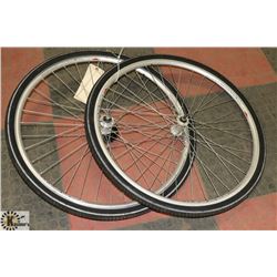 700 WHEEL SET, SET UP FOR 18 SPEED