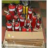 Image 1 : PALLET WITH FIRE EXTINGUISHERS ASSORTED SIZES