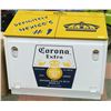 Image 1 : CORONA METAL COOLER, DOUBLE HINGED LID, 2 SIDES
