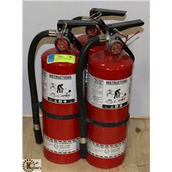 LOT OF 3 5LB FIRE EXTINGUISHERS
