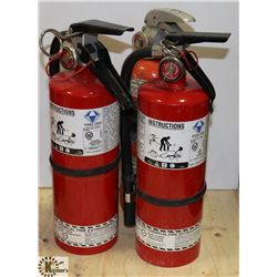 LOT OF 3 5LB FIRE EXTINGUISHERS