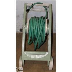 FOLD AND STORE HOSE REEL WITH HOSE