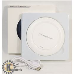 NEW WHITE WIRELESS CHARGING PAD