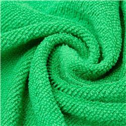 PACK OF 10 NEW GREEN MICROFIBER RAGS