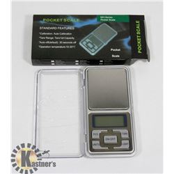 NEW GREY DIGITAL POCKET SCALE 500G/0.01G