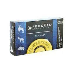 FED PWRSHK 308WN 180GR SP - 100 Rds