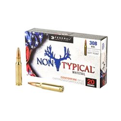 FED NON TYPICAL 308 WIN 180GR - 100 Rds
