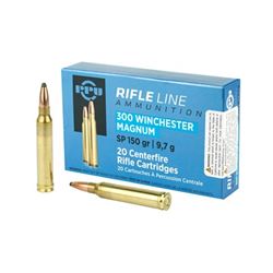 PPU 300WIN MAG SP 150GR - 100 Rds