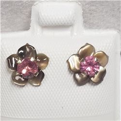 10K YELLOW GOLD 10K TOURMALINE MOTHER OF PEARL