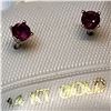 Image 1 : 14K YELLOW GOLD RUBY (JULY BIRTHSTONE)(0.25CTS)
