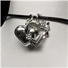 Image 1 : SILVER 2 HEART PENDANT (~WEIGHT 1.61G)