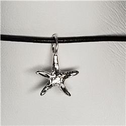STERLING SILVER STARFISH PENDANT (~WEIGHT 0.44G)