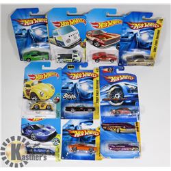 FLAT OF ASSORTED HOT WHEELS CARS