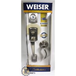 NEW WEISER SMARTKEY SET SATIN
