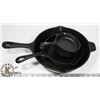 Image 1 : A LOT OF CAST IRON SKILLETS 4 MINI'S