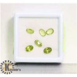 #7- GREEN PERIDOT GEMSTONE 5.0 ct