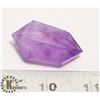 Image 1 : #193- AMETHYST 2 POINT HEALING STONE 26.5g