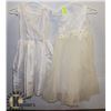 Image 1 : 2 GIRLS SIZE 8 WEDDING DRESS