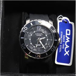 NEW OMAX MENS WATCH W/GIFT BOX