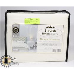 NEW LAVISH HOTEL LUXURY KING SIZE SHEET SET