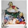 Image 1 : BOX OF VINTAGE KIDS TOYS