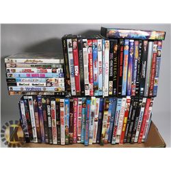 BOX OF DVD MOVIES