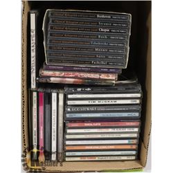 BOX OF CD'S