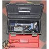 Image 1 : 10'' X 20'' RUBBERMAID TOOLBOX & SOME TOOLS