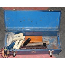 FLAHERTY TOOL BOX 19" X 7" X 8".