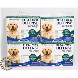 BUNDLE OF FLEA AND TICK DEFENSE FOR DOGS